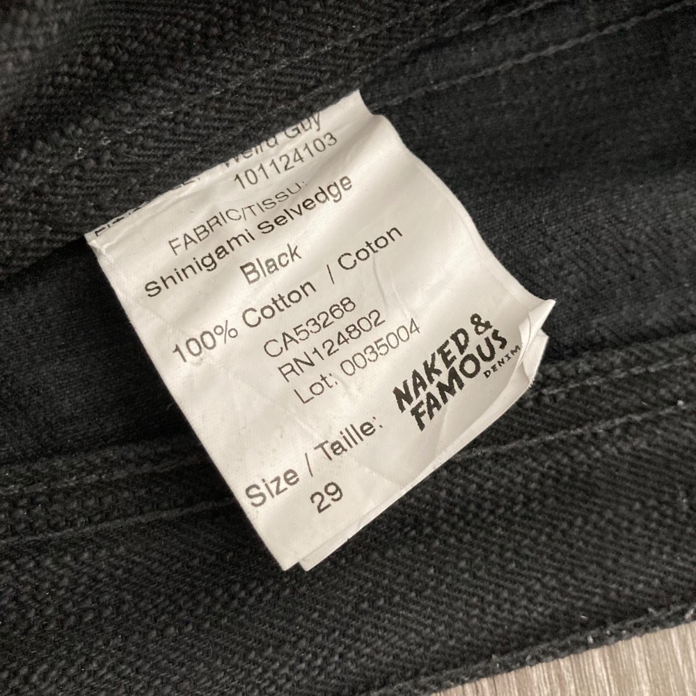 Naked & Famous Shinigami Selvedge - Picture 9 of 9